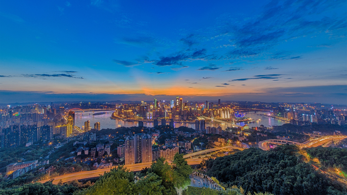 Chongqing Sunset (700x393, 386Kb)