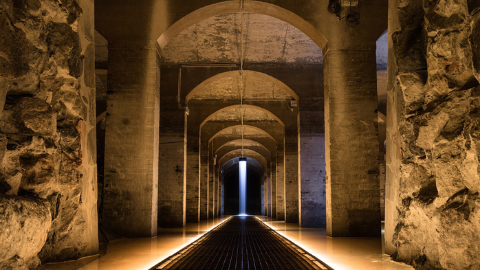 Cistern (Cisternerne) underneath the streets of old Frederiksberg, Copenhagen, Denmark (700x393, 381Kb)