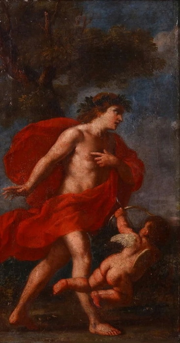 1560 Apollo and Cupid (Circle). , .  (366x700, 74Kb)