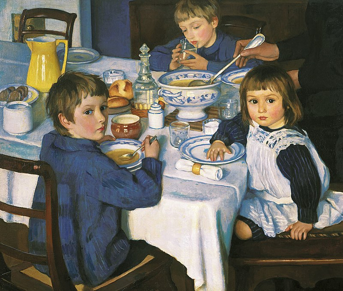 800px-Zinaida_Serebryakova_(1914)_At_Breakfast (700x595, 503Kb)