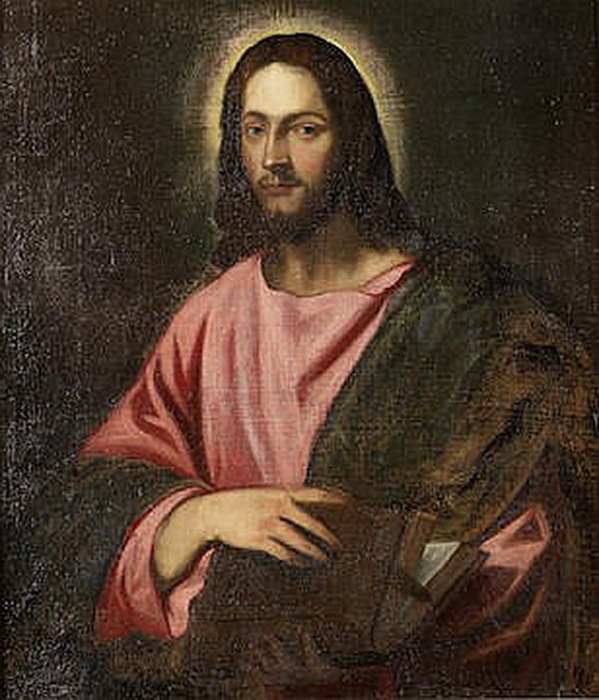 Christ as Salvator Mundi (Circle). , . 99,1  88,1.  (599x700, 130Kb)