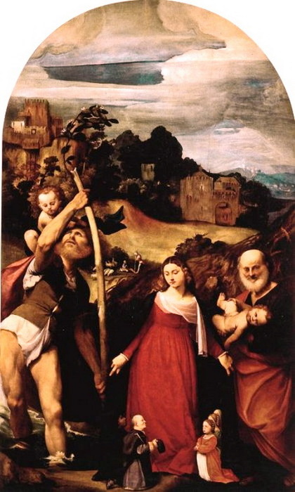 1515-1516 Madonna . , . 291 x 146 cm.    (420x700, 97Kb)