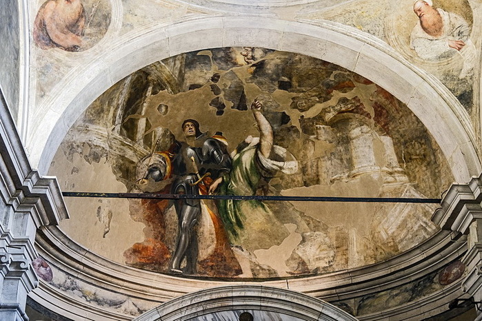 1520 Duomo_(Treviso)_-_interior_-_Cappella_Malchiostro_Il_sogno_di_Augusto_  (700x466, 174Kb)