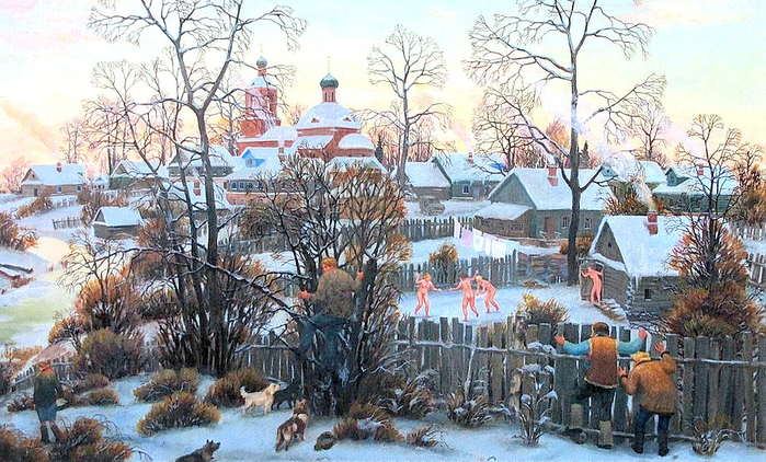 Алексей Смирнов-Воскресенский, эротический пейзаж (700x422, 455Kb)