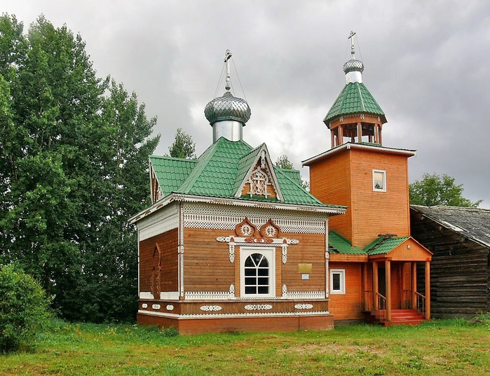 Поречье. Часовня Прокопия Устьянского, кон. XIX в. (700x537, 442Kb)