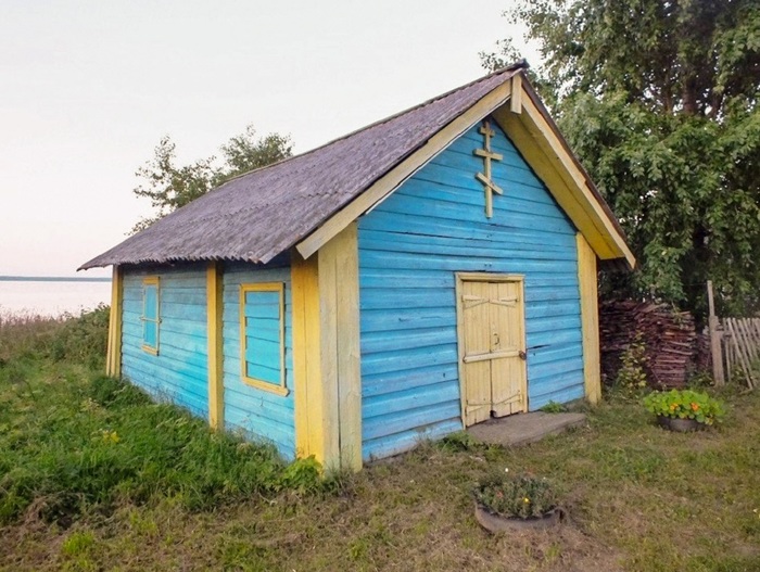 Хвалинская. Тихвинская часовня, 1790 г. (700x527, 150Kb)