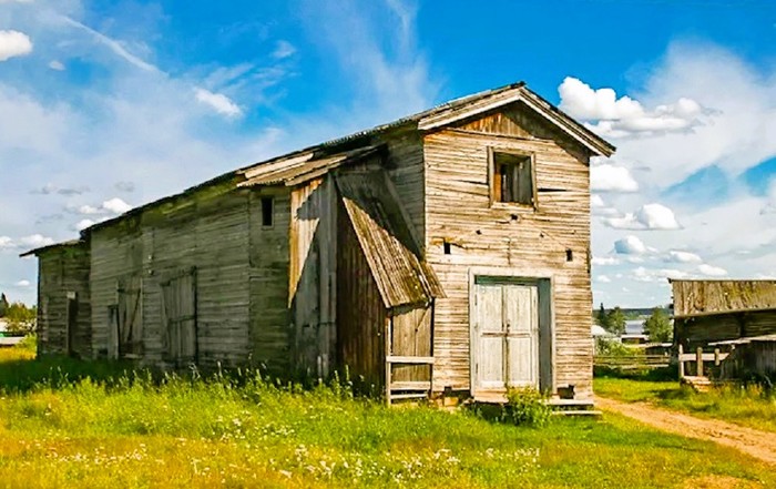 Вожгора. Церковь Воскресения Христова, 1867 г. (700x441, 97Kb)