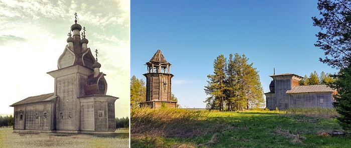 Едома. Никольская ц., 1700 г., колокольня 1798 г. в с. Чухченемское (700x295, 227Kb)