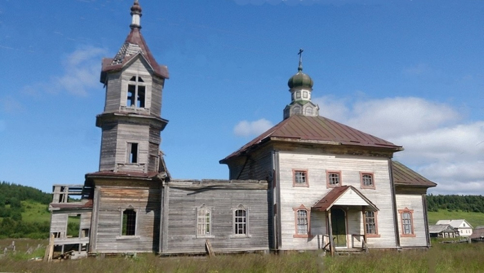 Верхняя Золотица. ц. Рождества Богородицы, 1894 г. (700x394, 252Kb)