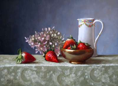 albright Hydrangeas & Strawberries hi res_MED (400x291, 60Kb)
