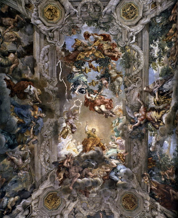 1633-1639 Ceiling vault in the Salone (. )  1 (572x700, 208Kb)
