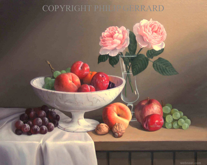 4-fruit-flowers-still-life-painting-by-philip-gerrard (700x560, 321Kb)