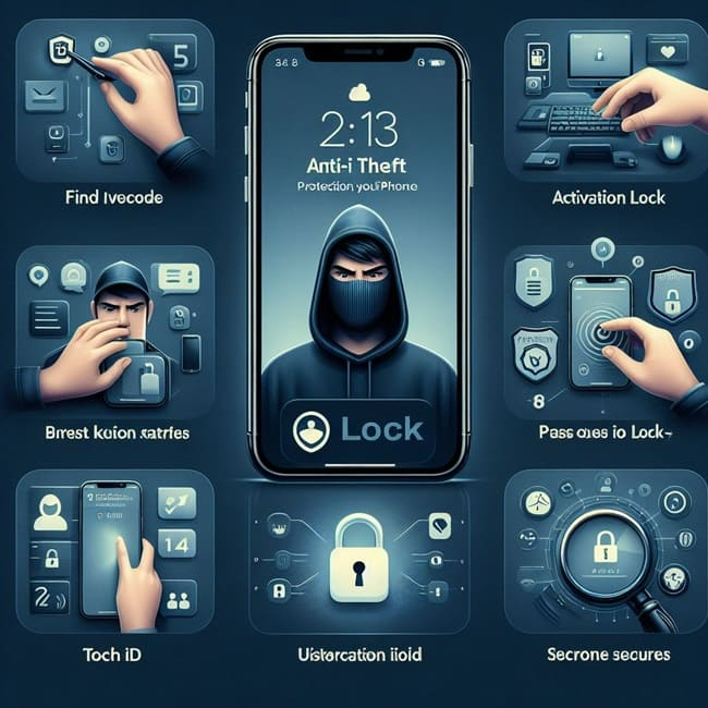 Настройка и отключение защиты от кражи в iPhone (650x650, 240Kb)