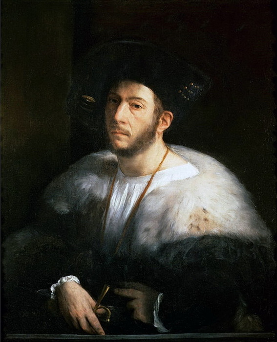 1518-1520 Portrait of a man, possibly Cesare Borgia (1476-1507) , . 95-77 .  (2) (567x700, 105Kb)