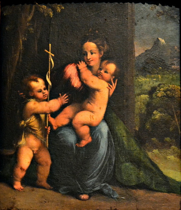 1520-1525 Madonna col bambino e s. giovannino (602x700, 158Kb)
