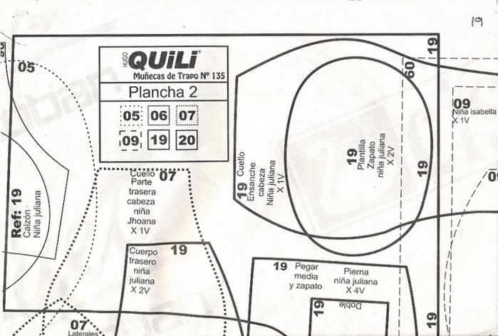 QUILI - 135. Журнал с выкройками текстильных кукол (39) (699x472, 221Kb)