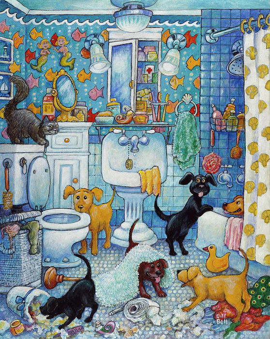 more-bathroom-pups-bill-bell (445x700, 165Kb)