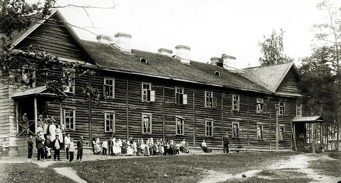 0 0 Барак Окуловской мешочной фабрики, 1905 год (700x375, 265Kb)