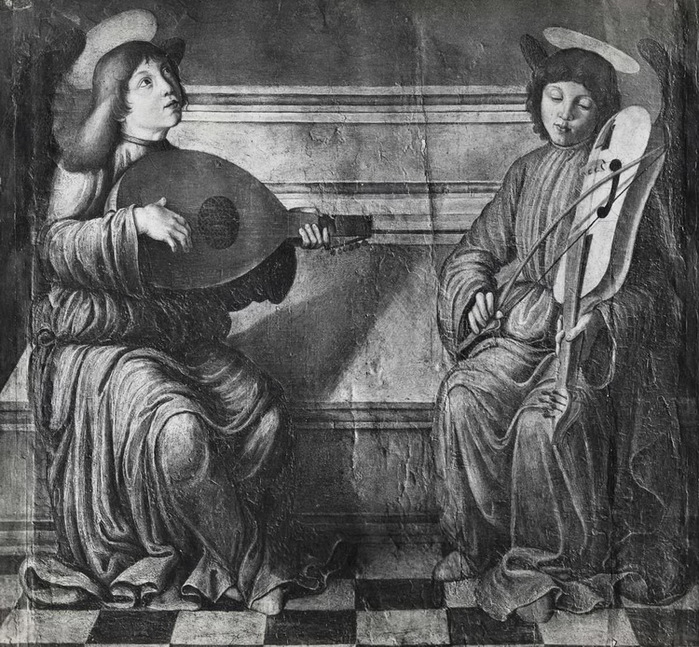 1450-1495 Angeli musicanti (. ). , . Palazzo Colonna,  (700x647, 204Kb)