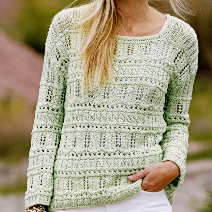 Скачать Курс «[Вязание] Женский свитер на молнии Zipper Sweater Light [obuhuchete.ru]» [PetiteKnit]