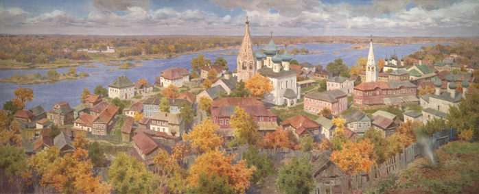 12. С.Н. Андрияка. Осень. Гороховец. 2011 год. (700x283, 248Kb)