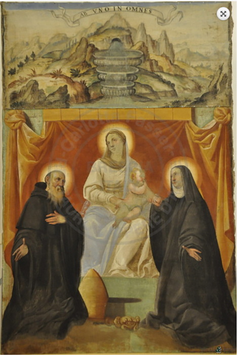         . 1649-50. , . 143  134 . Calvisano (BS), Oratorio già Schilini, coro (468x700, 100Kb)