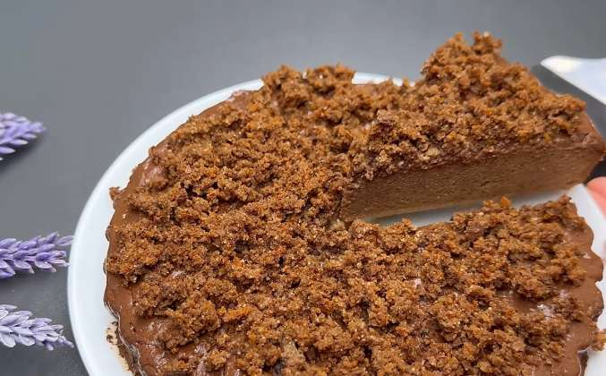 Шоколадный пирог из миндальной муки и какао1 (677x420, 227Kb)