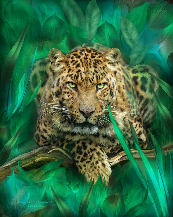 leopard-spirit-of-empowerment-carol-cavalaris (560x700, 517Kb)
