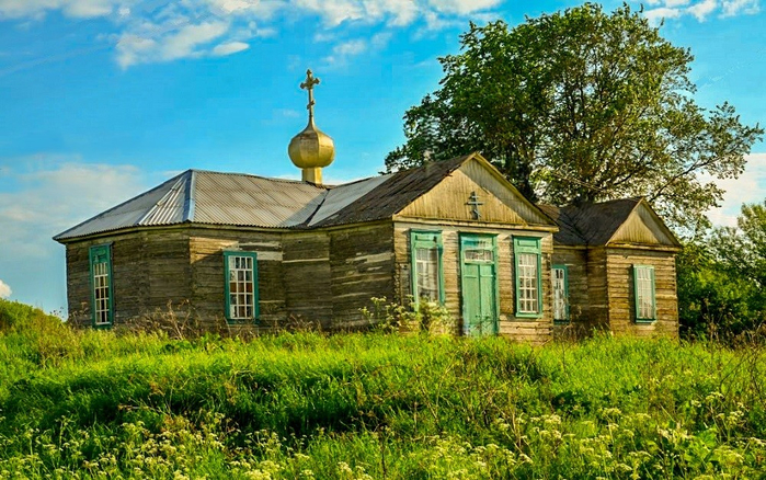 Осоцкое. Церковь Флора и Лавра, 1901 г. (700x438, 481Kb)