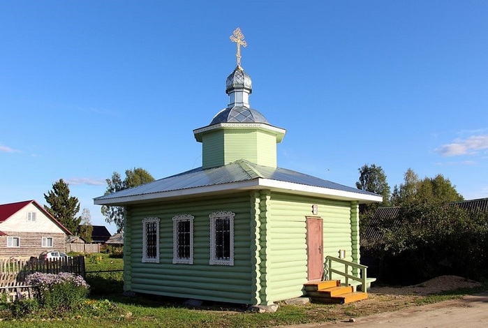 Василёво. Троицкая часовня, вт. пол. ХIХ в. (фото 2) (700x470, 104Kb)