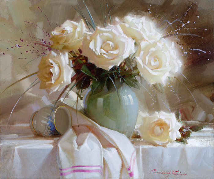 still-life-with-white-roses-ramil-gappasov (700x585, 512Kb)