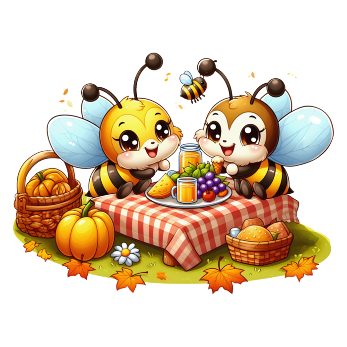 Cute Autumn Bee 15 (700x700, 418Kb)