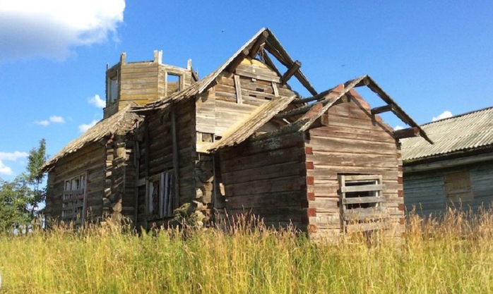 Киселёво. Георгиевская часовня, к. ХIХ - нач. ХХ вв. (фото 1) (700x417, 308Kb)