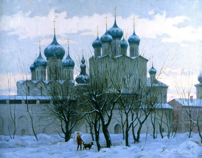 Ростовский кремль. 1991. (700x549, 487Kb)