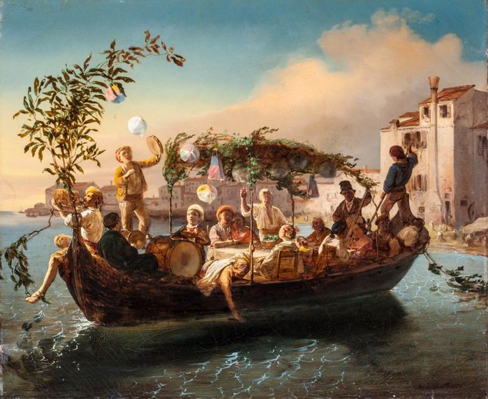 Antonio_Rotta,_La_Festa_del_Redentore_a_Venezia (700x572, 87Kb)