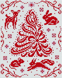 Beau_sapin_animaux_neige_noel_foret_hiver_monochrome_sapin_flocons-50829 (240x301, 169Kb)