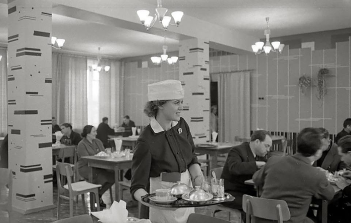 ссср Кафе Березка, Пермь 1963 год (700x445, 245Kb)