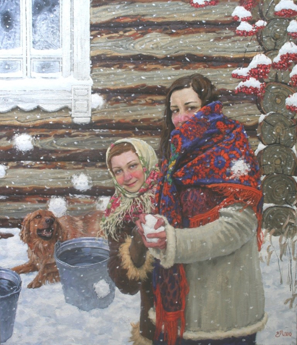 Evgeny Mukovnin 1976 - Russian Figurative painter - Tutt'Art@ - (16) (603x700, 486Kb)