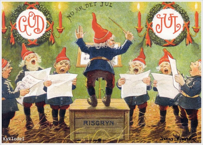 Jenny Eugenia Nyström (Swedish, 1854-1946) «Tomte» (14) (700x498, 192Kb)