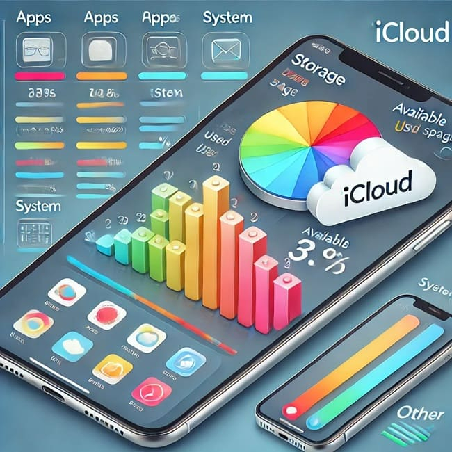 сколько памяти осталось на iPhone, iPad, iCloud (650x650, 322Kb)