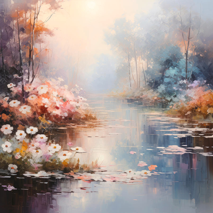 flowering-foggy-stream-hugo-keller (700x700, 581Kb)
