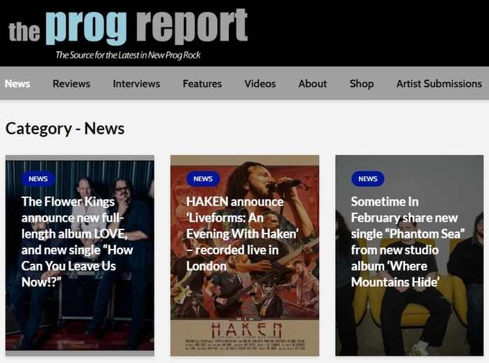 The Prog Report
