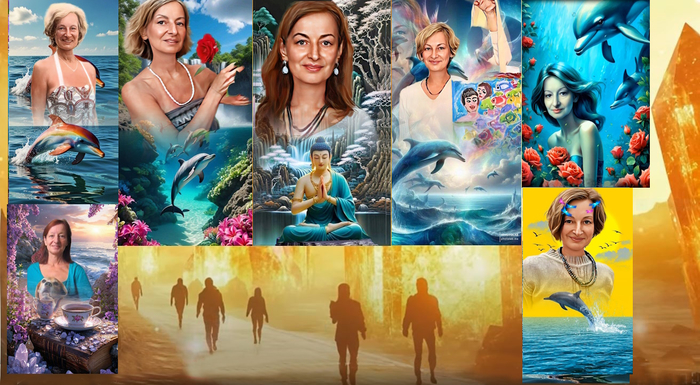 000000 Дельфины Будда Ласточка 2 (700x385, 404Kb)