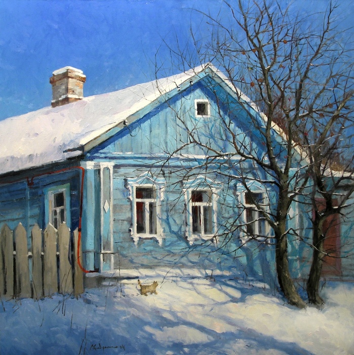 7EJzvtPGliE aleksey savchenko2014 cvet zimy (699x700, 259Kb)