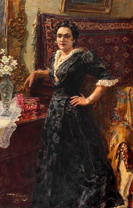 Xq5iuE85S38 georgiy konst savickiy 1941 portret jeny (448x700, 65Kb)