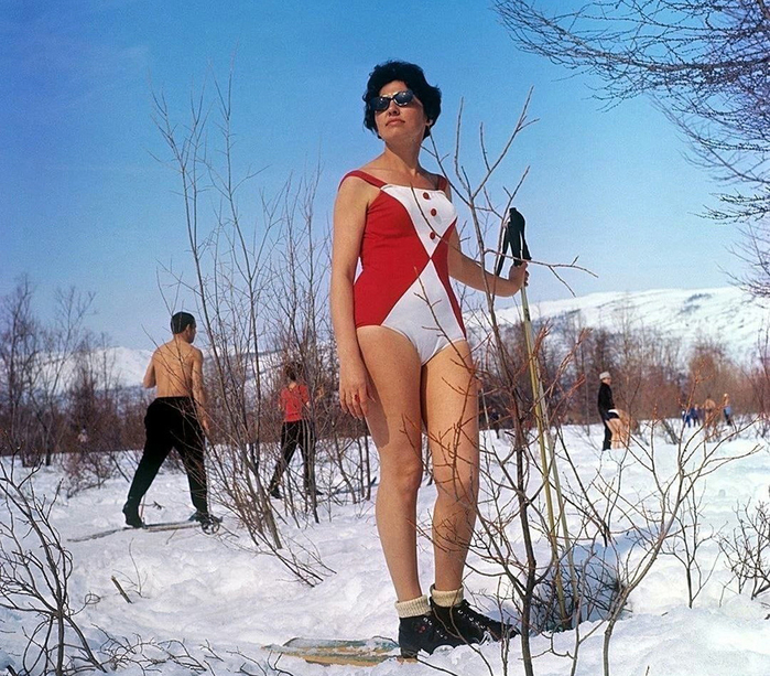 ссср Отдых в санатории Магаданской области, 1968 год (700x613, 532Kb)