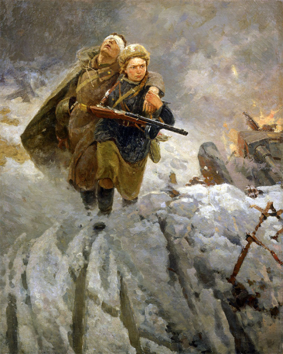 РњР°СЂР°С‚ РЎРђРњРЎРћРќРћР’. РЎРµСЃС‚СЂРёС†Р°. 1954 (560x700, 510Kb)