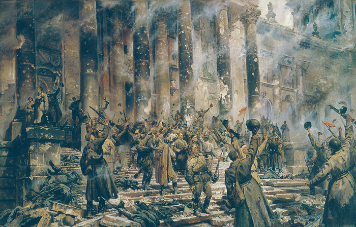 РљСЂРёРІРѕРЅРѕРіРѕРІ РџРµС‚СЂ РђР»РµРєСЃР°РЅРґСЂРѕРІРёС‡ (1911вЂ“1967 РіРі.) В«РџРѕР±РµРґР°В» 1948. РҐРѕР»СЃС‚, РјР°СЃР»Рѕ (700x448, 579Kb)