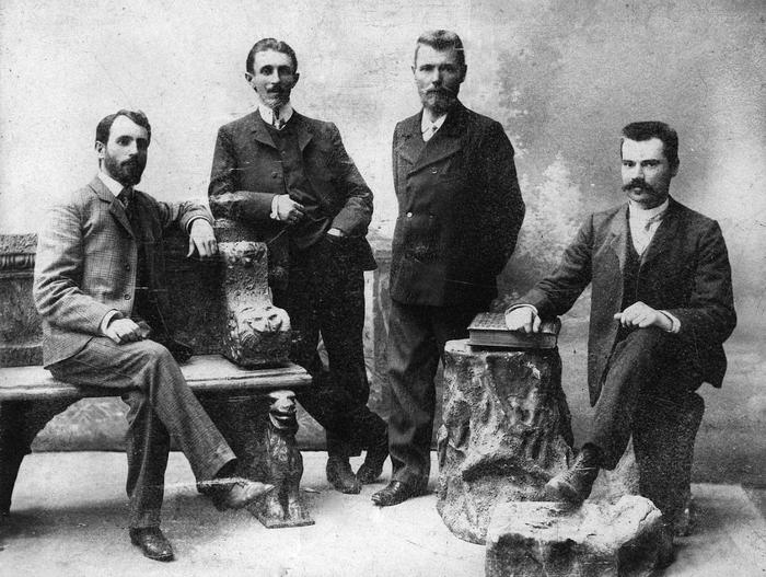  оссия  абочие-металлисты, Одесса 1906 год (700x527, 267Kb)