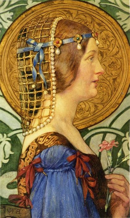 1910 If One Could Have That Little Head of Hers. , , , . Russell-Cotes Art Gallery and Museum,  (420x700, 69Kb)